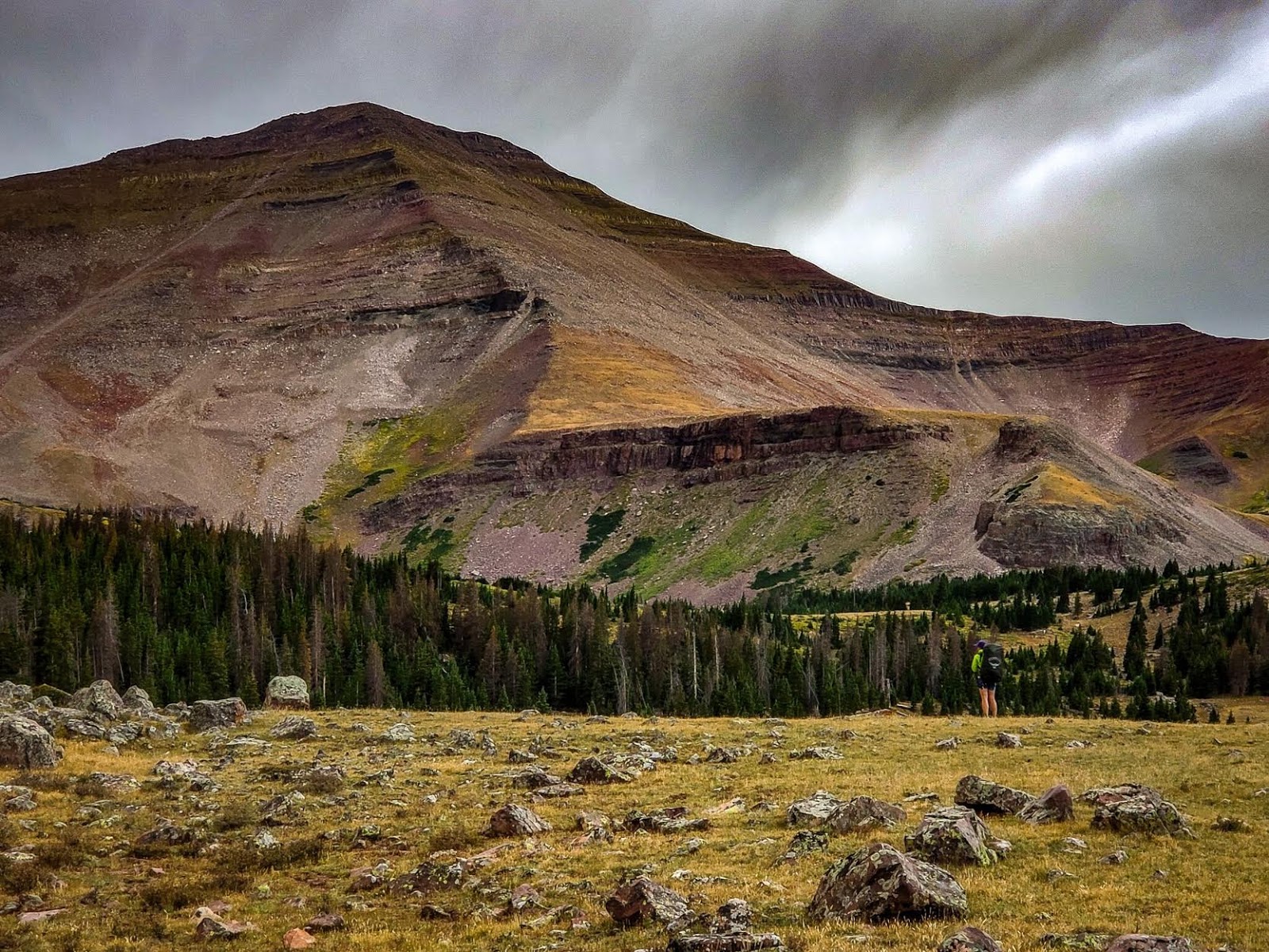 Backpacking to Gilbert Lake & Gilbert Peak, Uintas