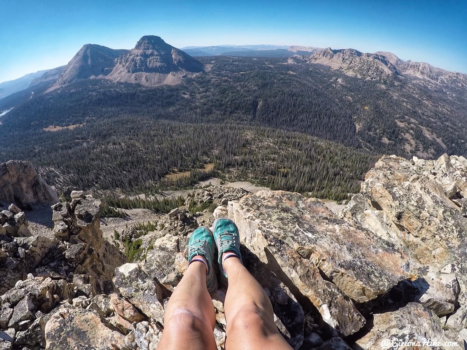 Backpacking to Teal Lake & Mt. Marsell, Uintas