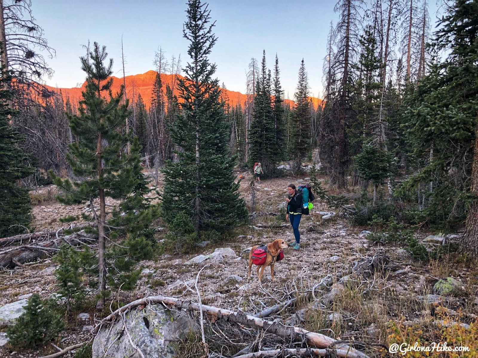 Backpacking to Teal Lake & Mt. Marsell, Uintas