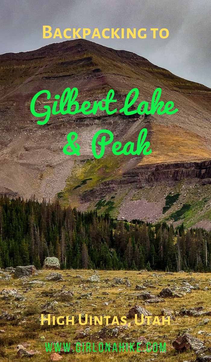 Backpacking to Gilbert Lake & Gilbert Peak, Uintas