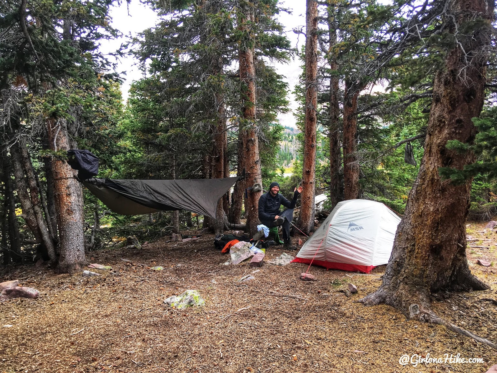 Backpacking to Gilbert Lake & Gilbert Peak, Uintas