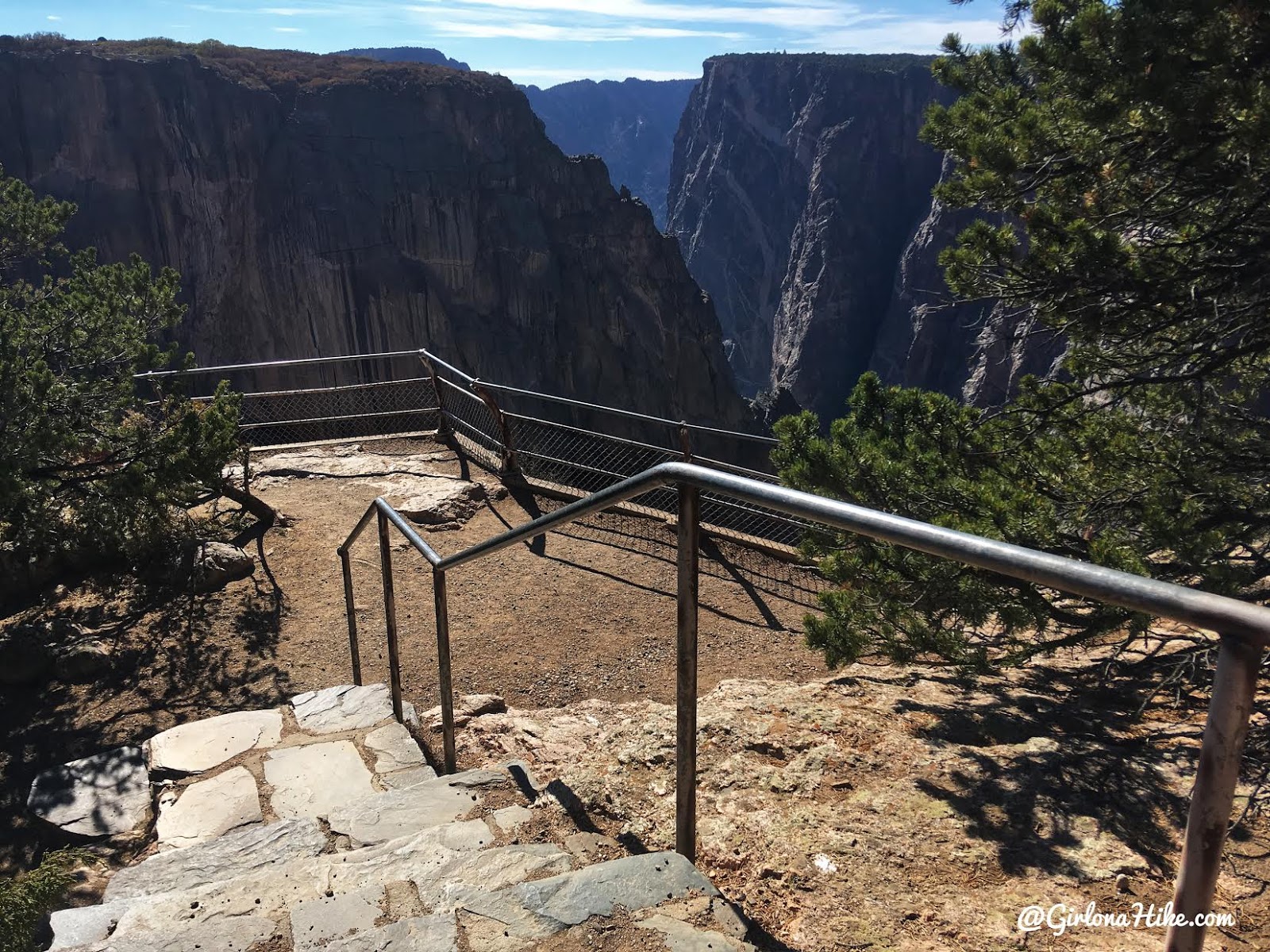 Hiking the North Vista Trail, Black Canyon of the Gunnison National Park, Chasm Nature Trail