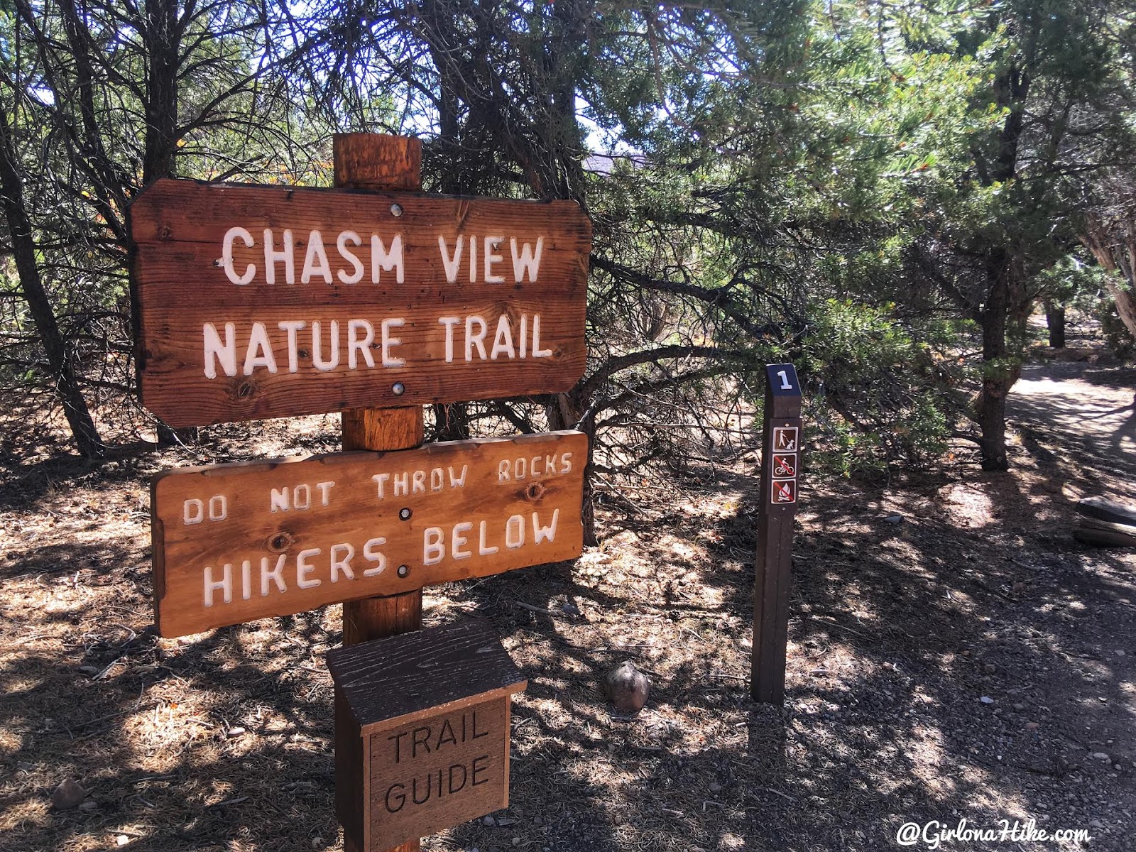 Hiking the North Vista Trail, Black Canyon of the Gunnison National Park, Chasm Nature Trail