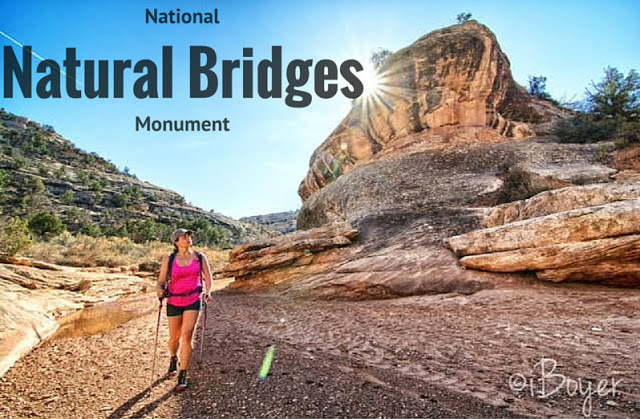 Hiking at Natural Bridges National Monument