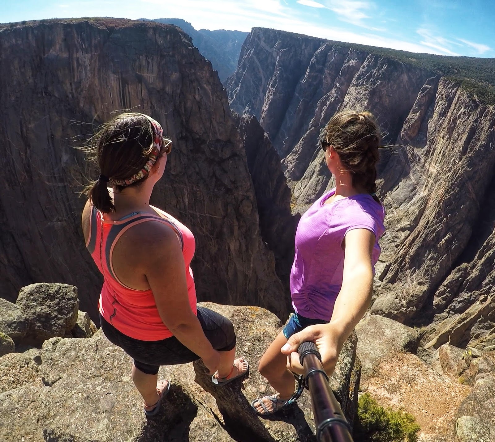 Hiking the North Vista Trail, Black Canyon of the Gunnison National Park, Chasm Nature Trail