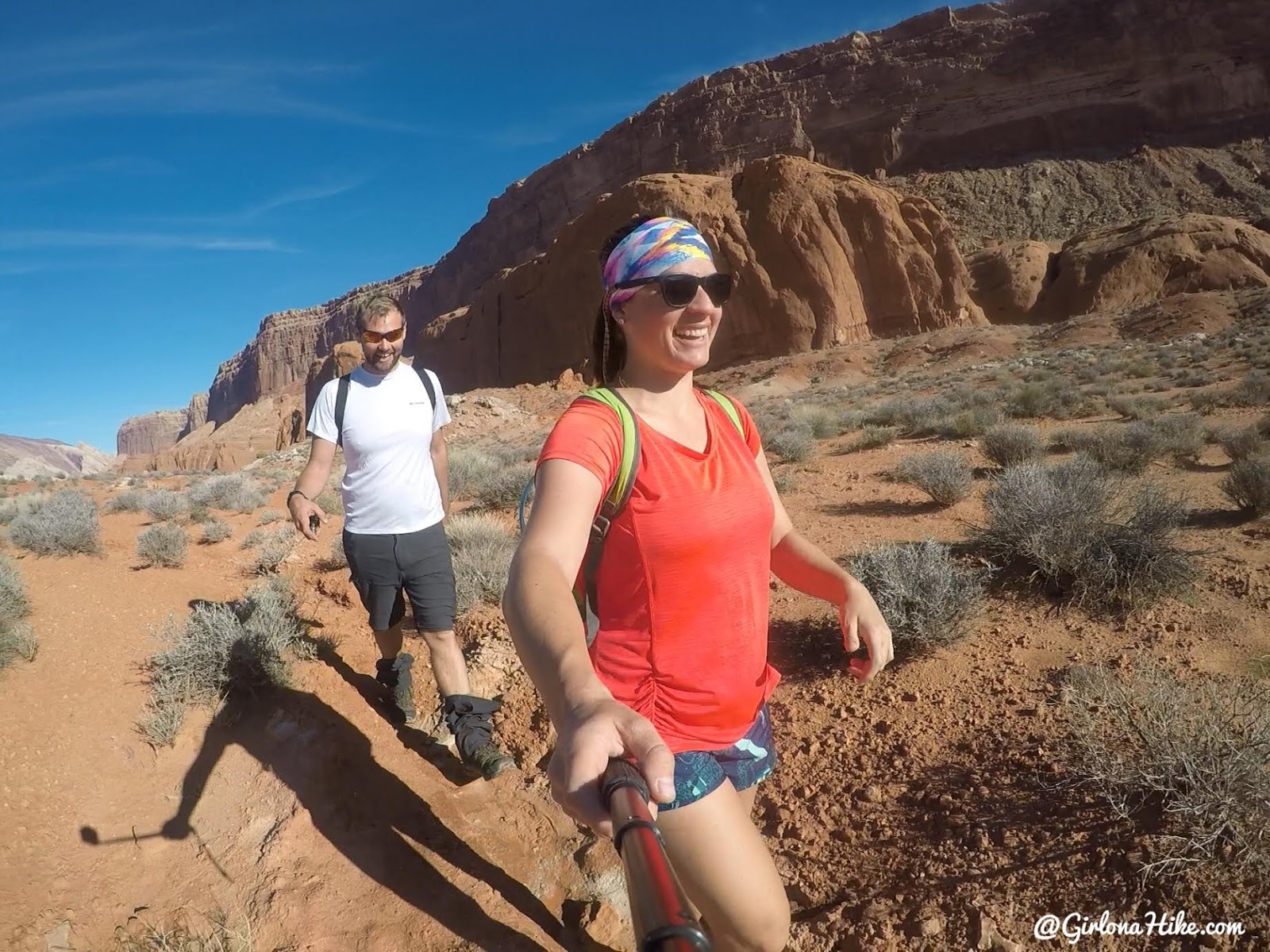 Backpacking Halls Creek Narrows, Capitol Reef National Park