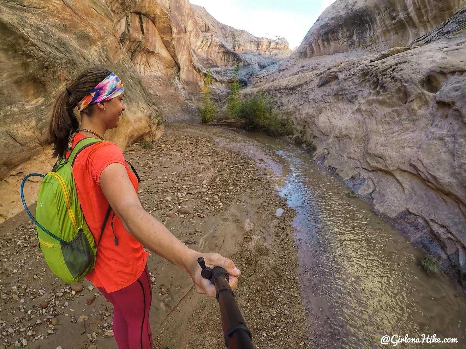 Backpacking Halls Creek Narrows, Capitol Reef National Park