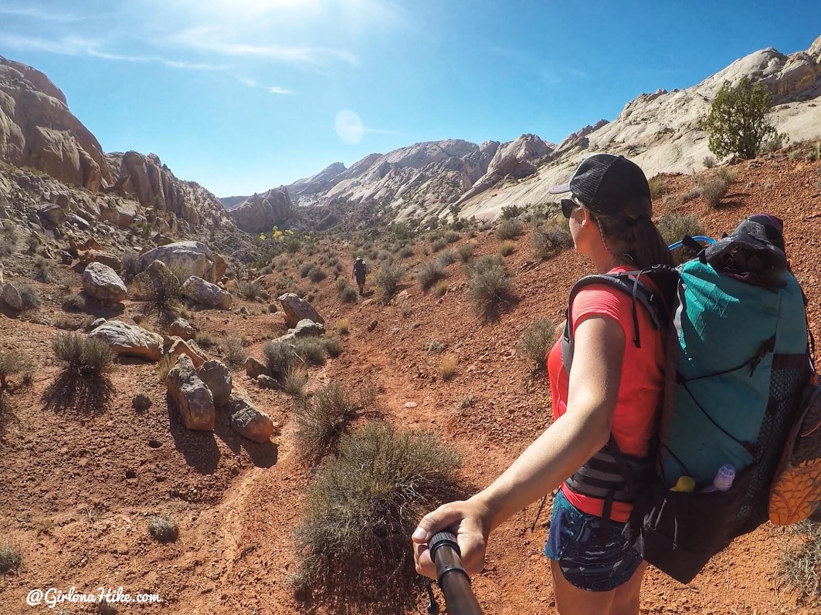 Backpacking Halls Creek Narrows, Capitol Reef National Park