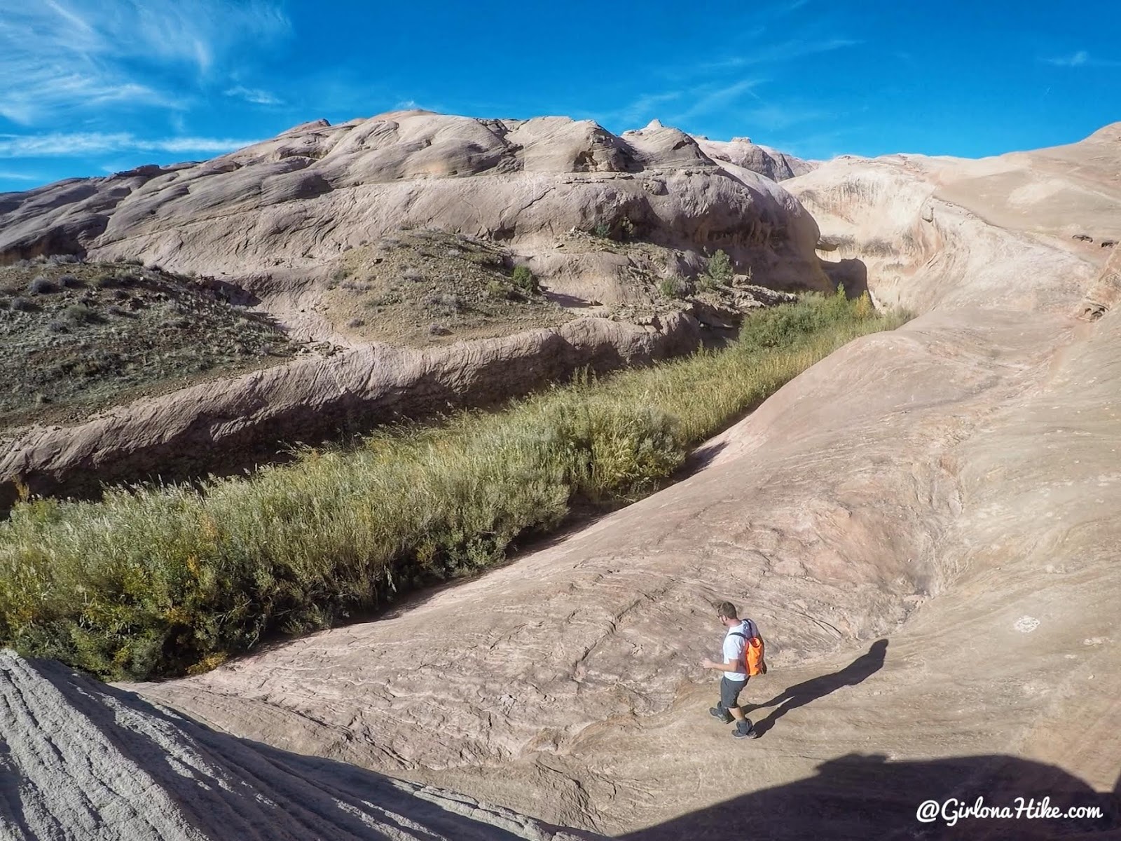 Backpacking Halls Creek Narrows, Capitol Reef National Park