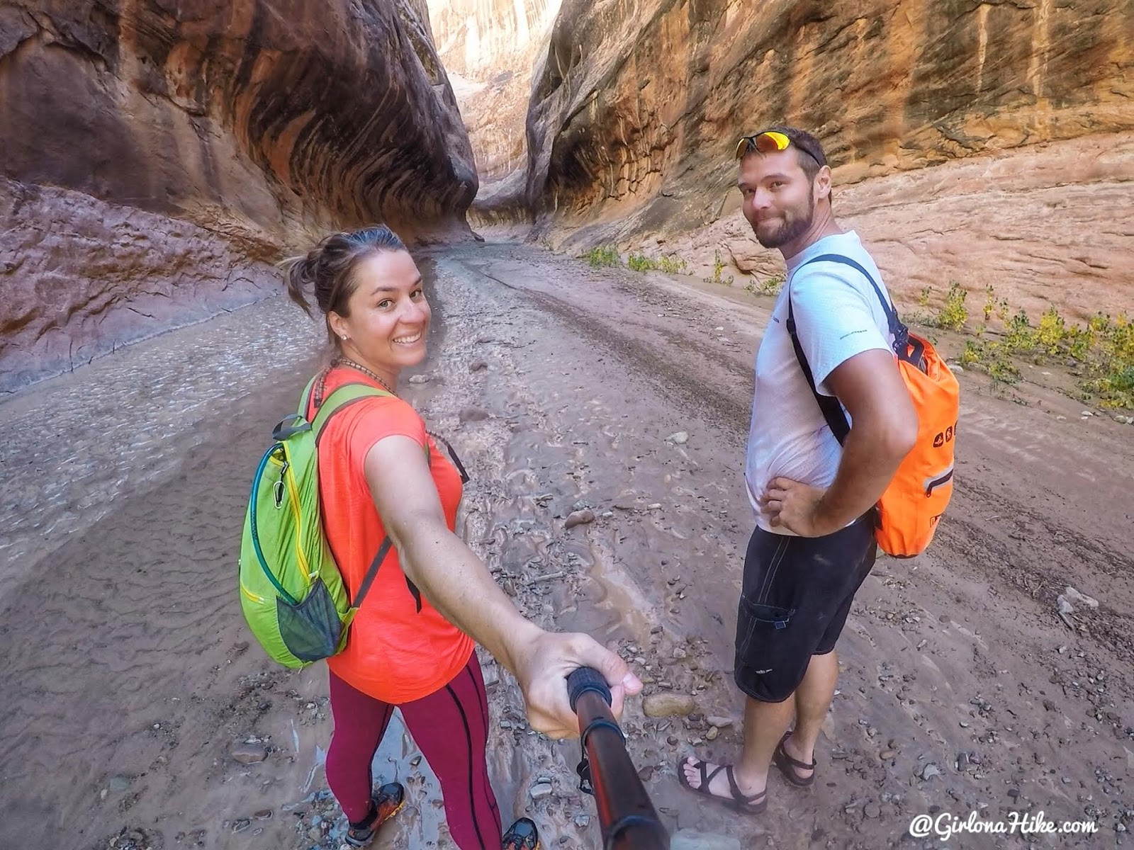 Backpacking Halls Creek Narrows, Capitol Reef National Park