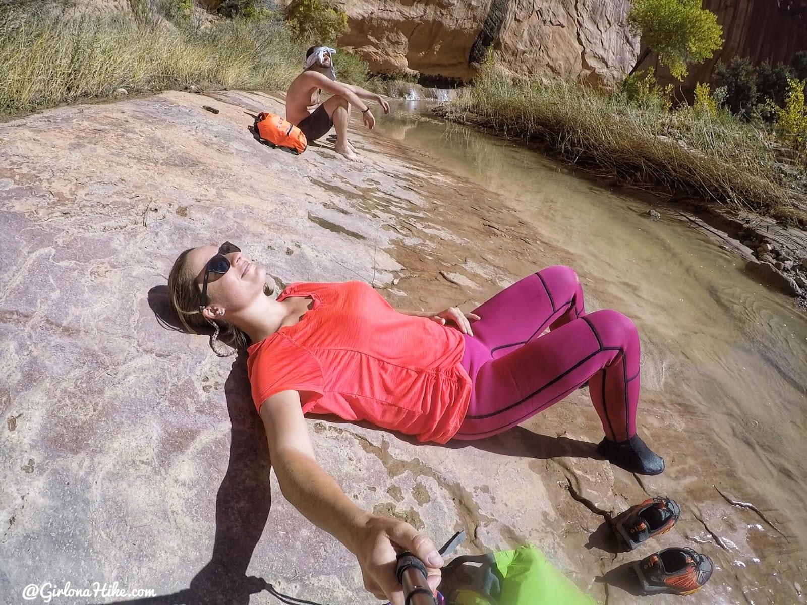 Backpacking Halls Creek Narrows, Capitol Reef National Park