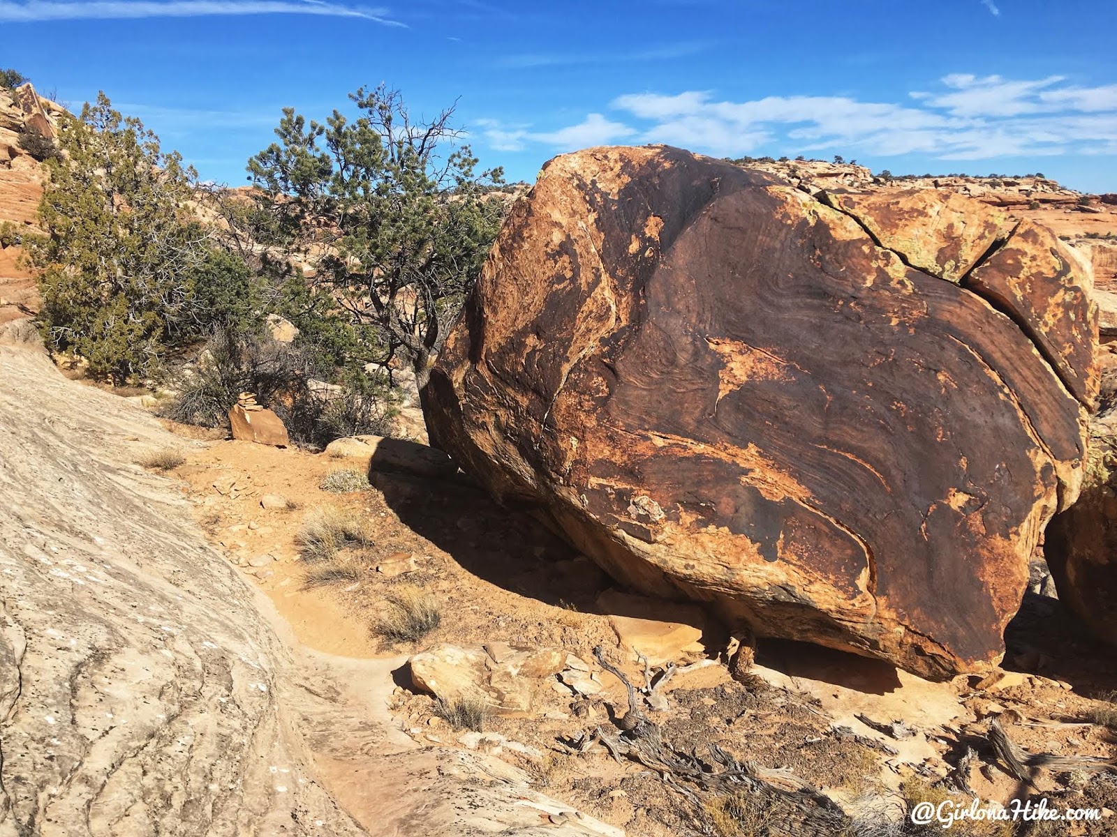 Hiking to the Seven Kivas Ruin via Shortcut Route