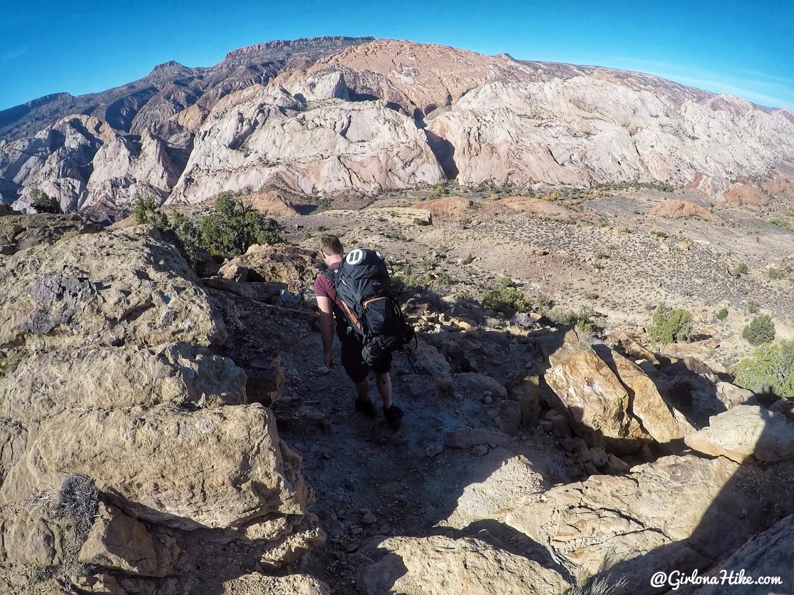 Backpacking Halls Creek Narrows, Capitol Reef National Park