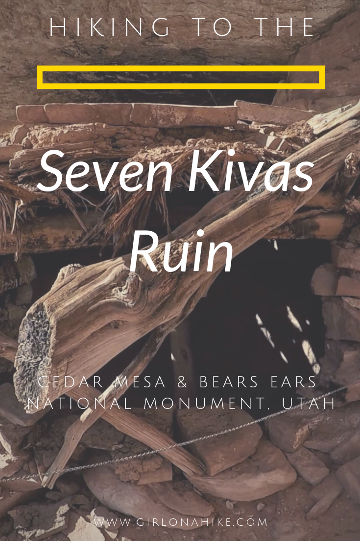 Hiking to the Seven Kivas Ruin via Shortcut Route