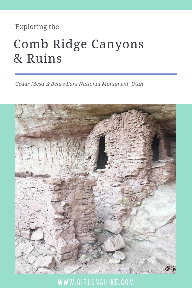 Exploring the Comb Ridge Canyons & Ruins, Cedar Mesa