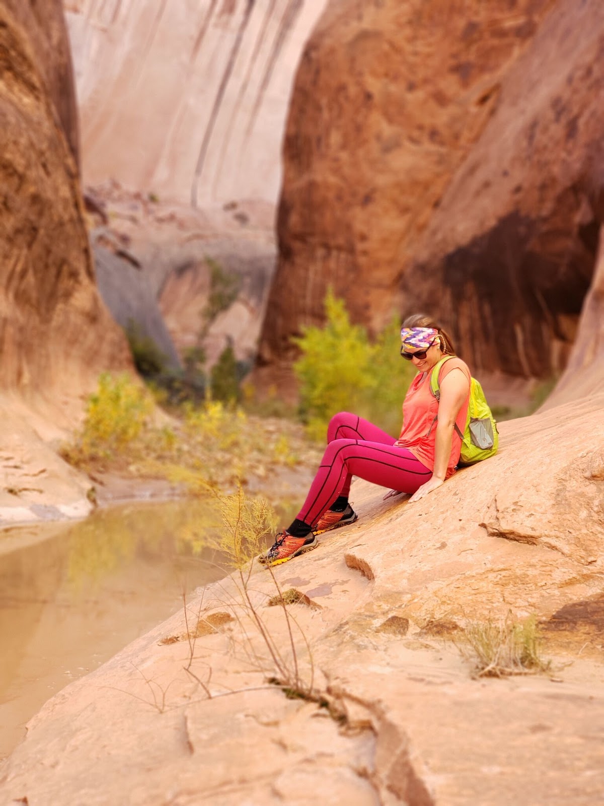 Backpacking Halls Creek Narrows, Capitol Reef National Park