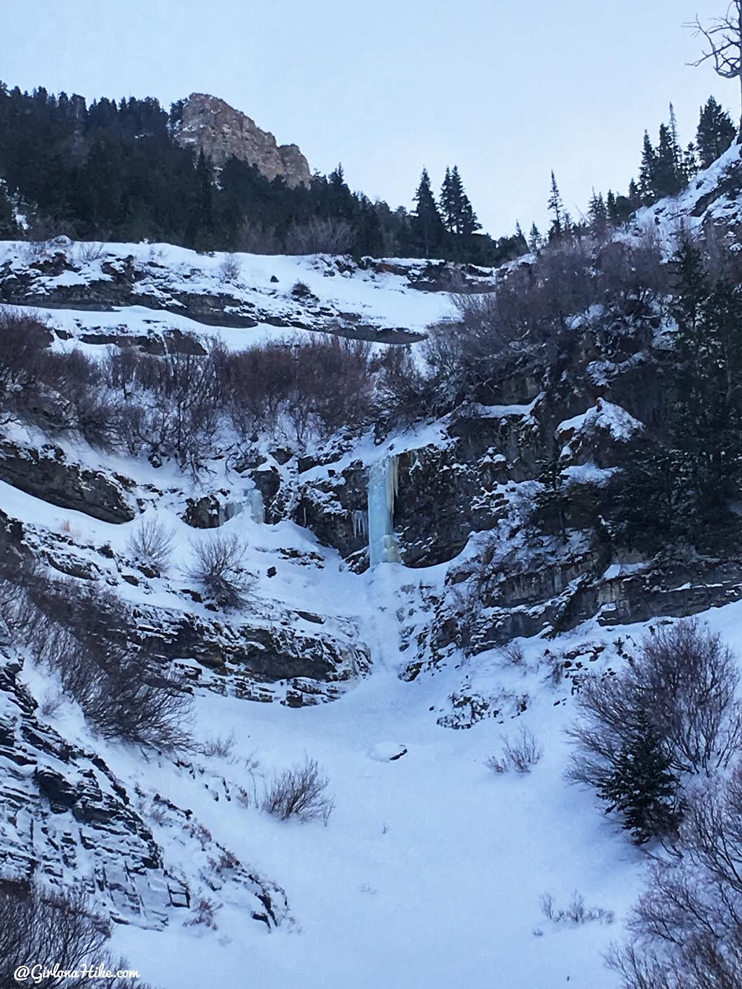 Hiking to Scout Falls - in Winter!, Riding a Fat Tire Bike for the first time