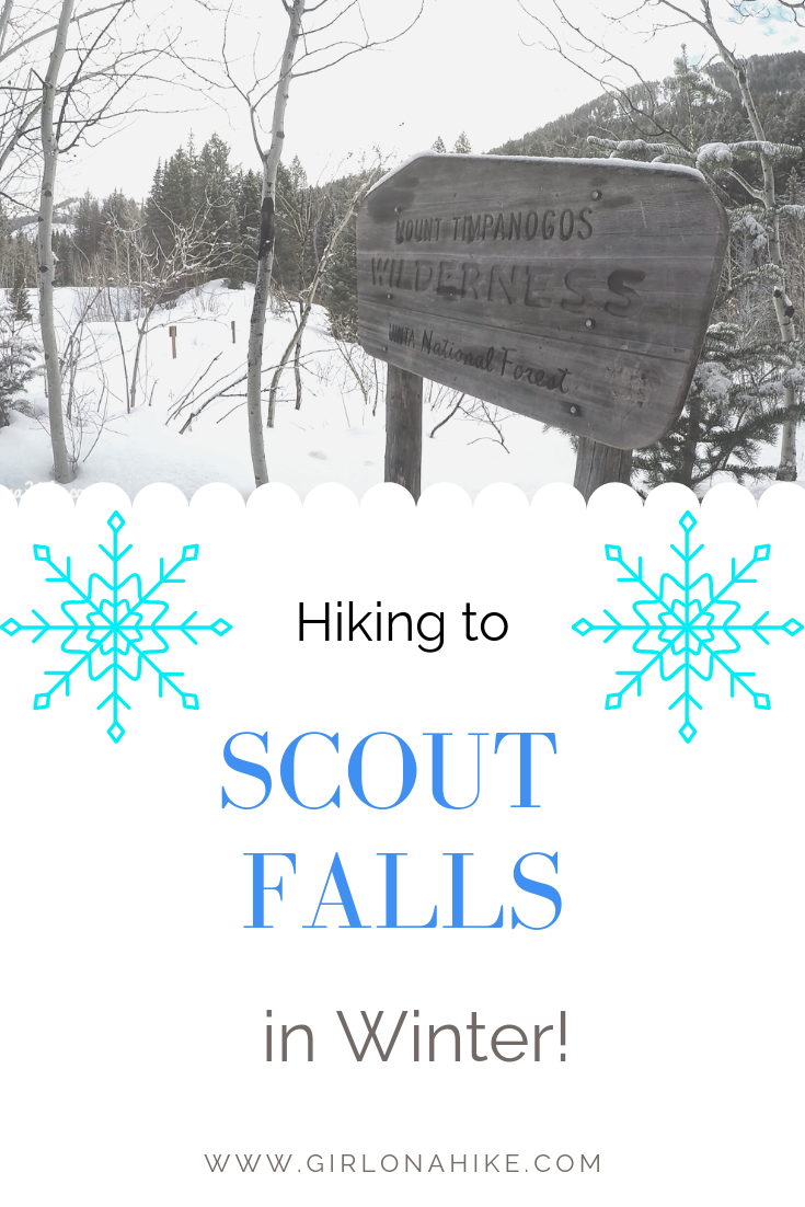 Hiking to Scout Falls - in Winter!, Riding a Fat Tire Bike for the first time