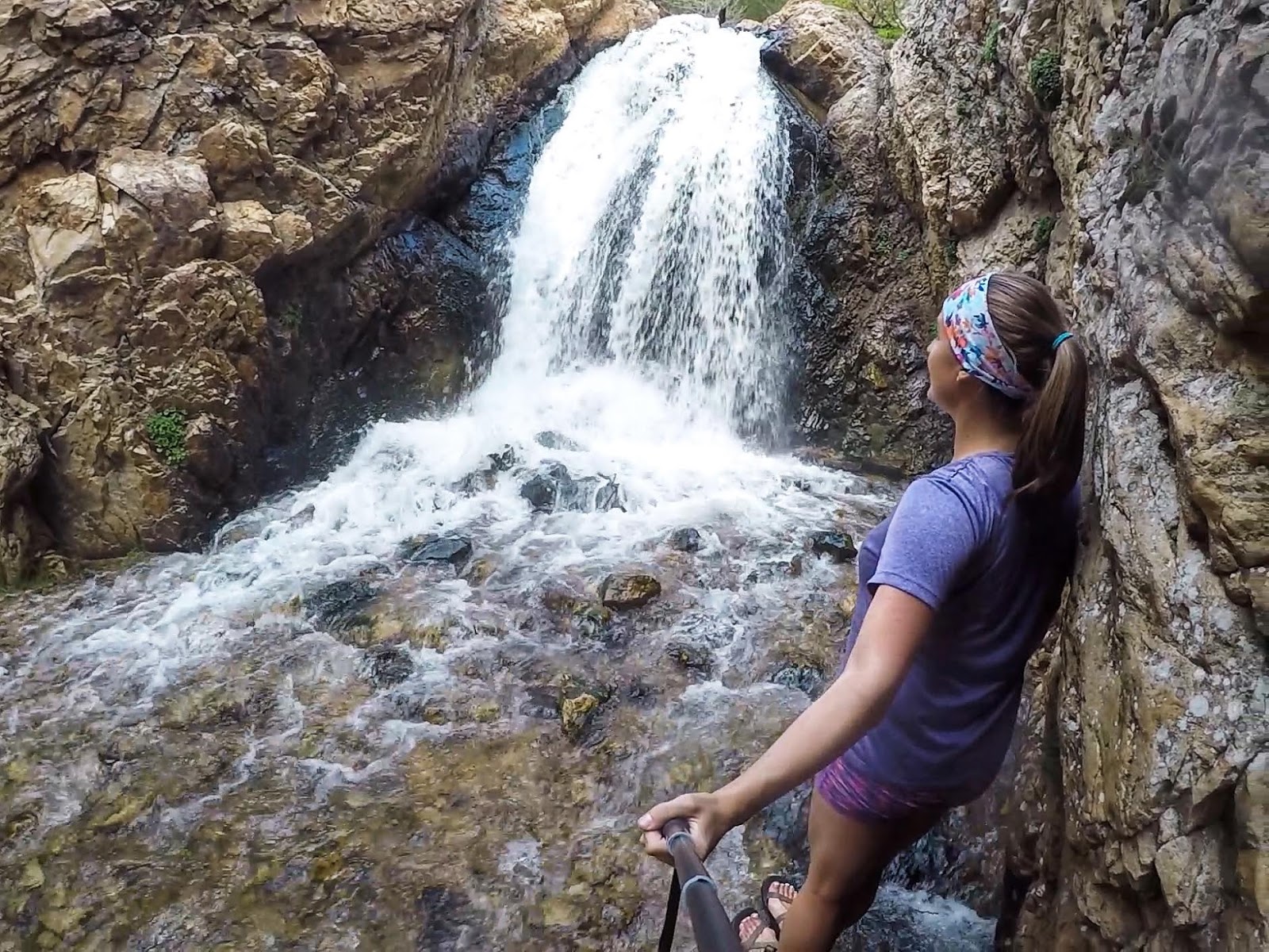 Heugh's Canyon Waterfall