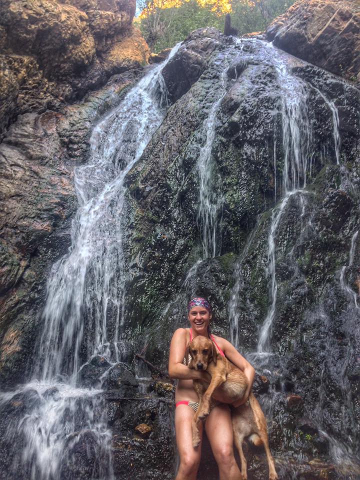 Hiking to Heugh's Canyon Waterfall, Salt Lake City, Utah