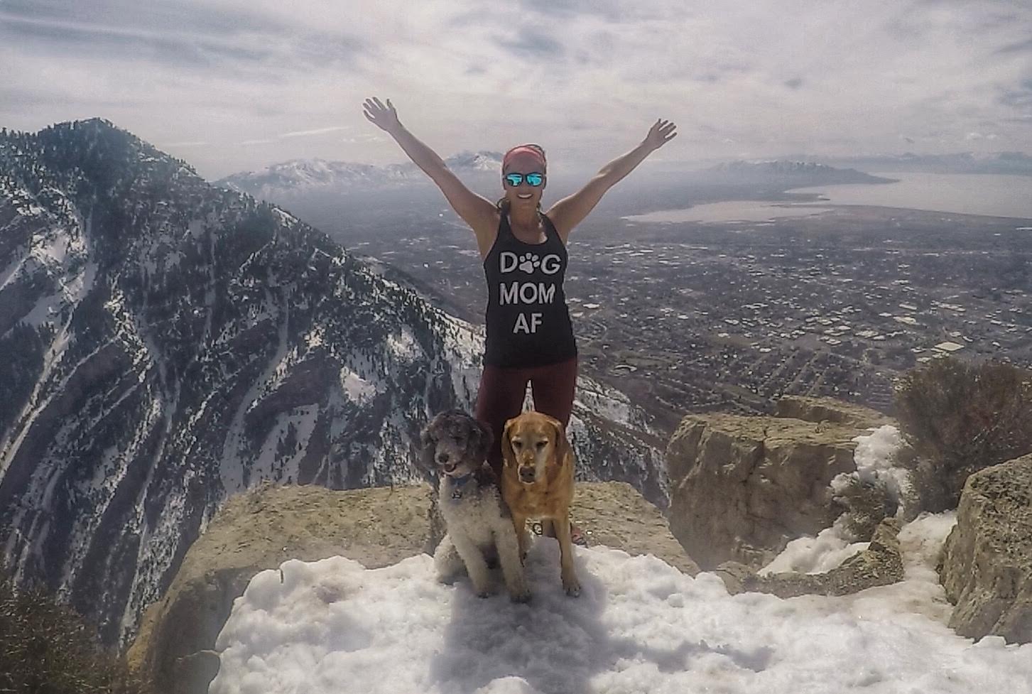 Hiking to Squaw Peak, Utah County, Hiking in Utah with Dogs