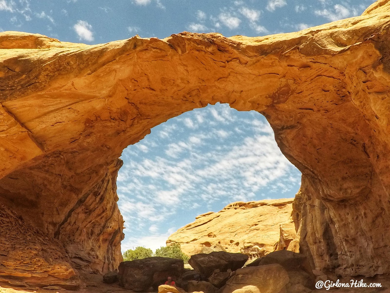 Hiking to the Hurst Natural Bridge, San Rafael Swell