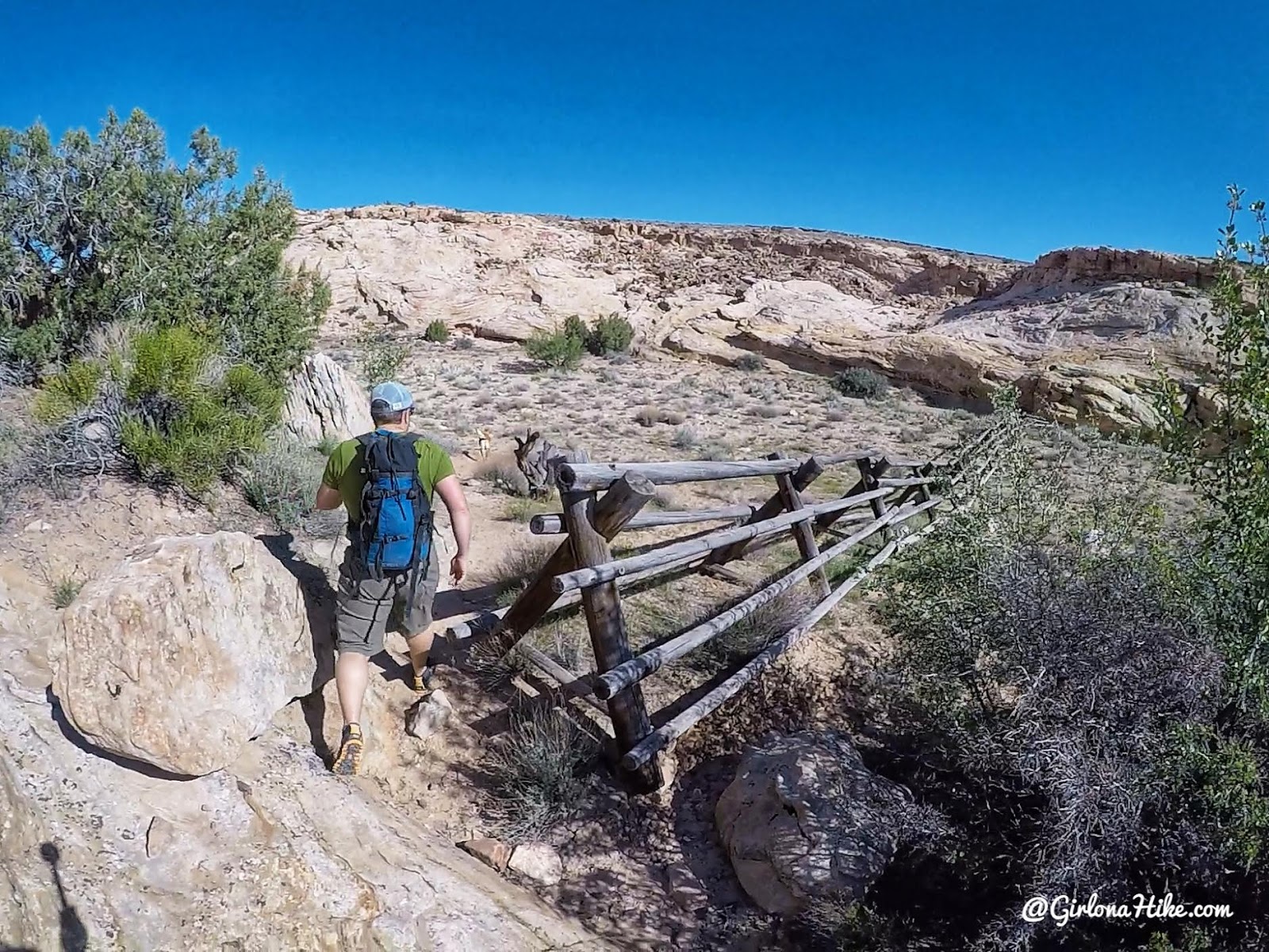 Hiking to the Hurst Natural Bridge, San Rafael Swell