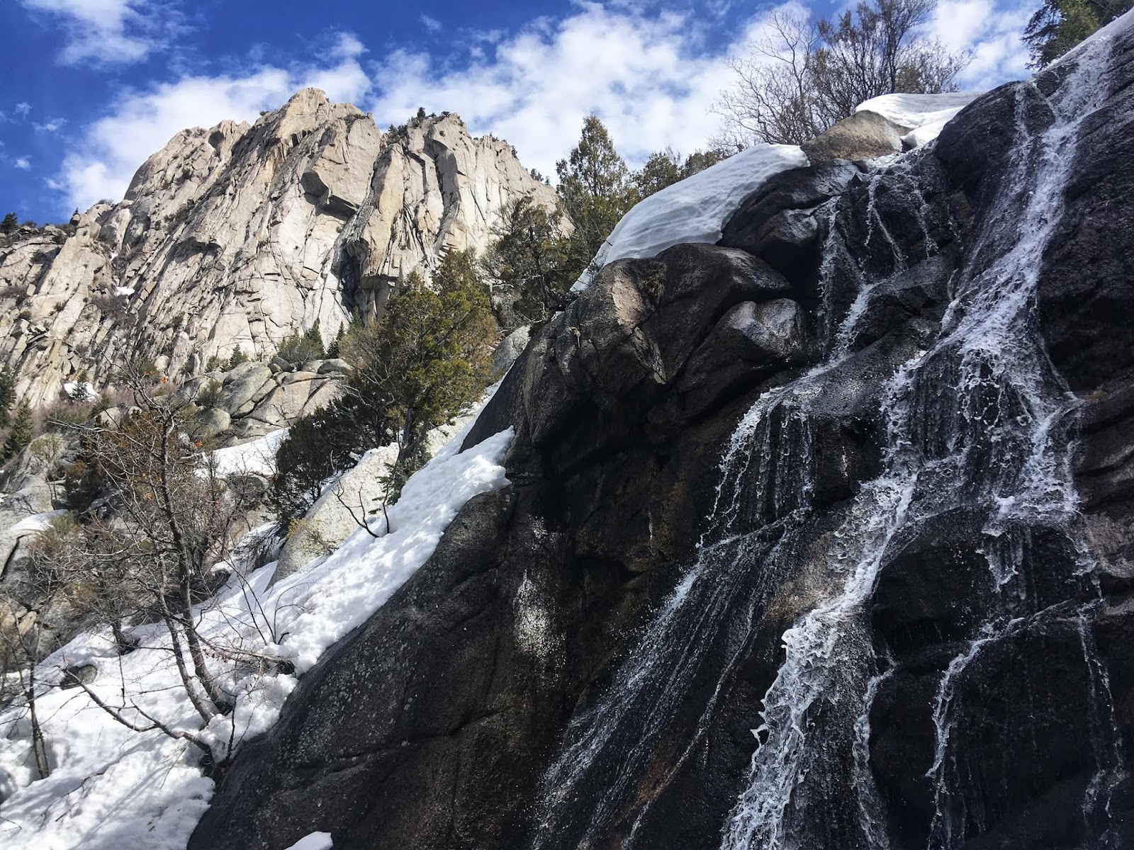 Hiking to Bells Canyon Waterfall