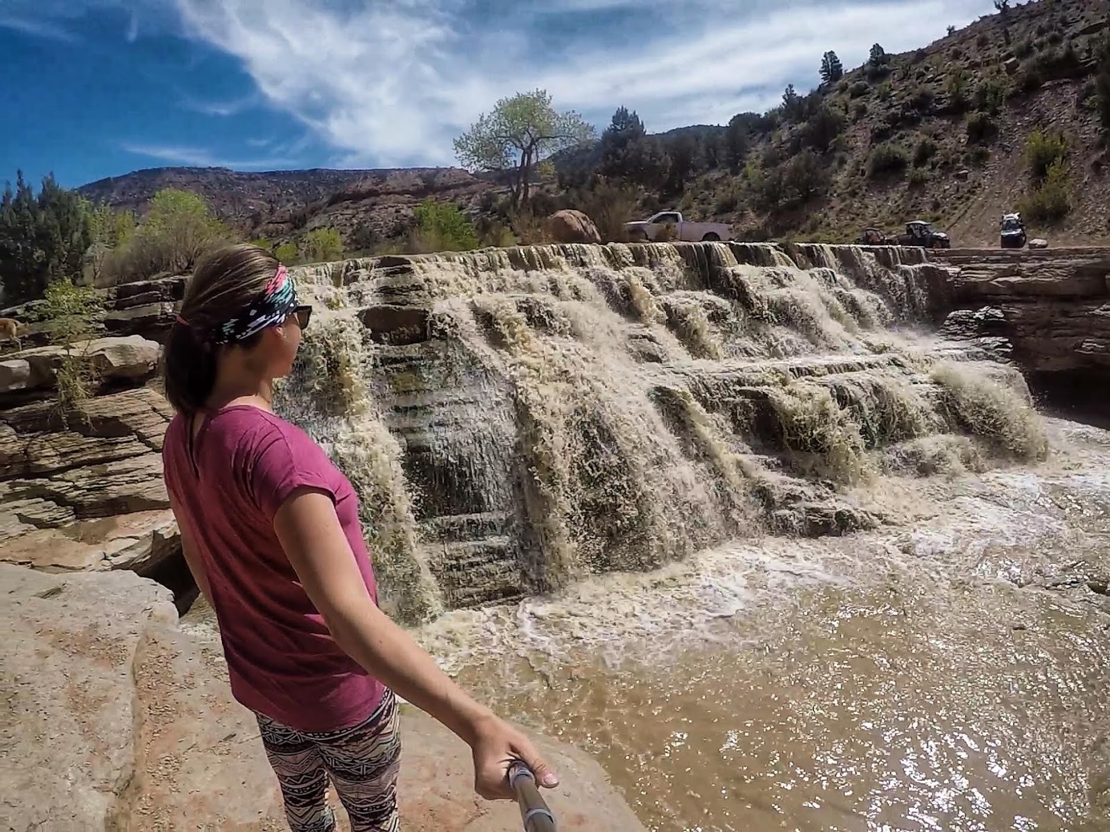 Visiting Toquerville Falls, Utah Waterfalls