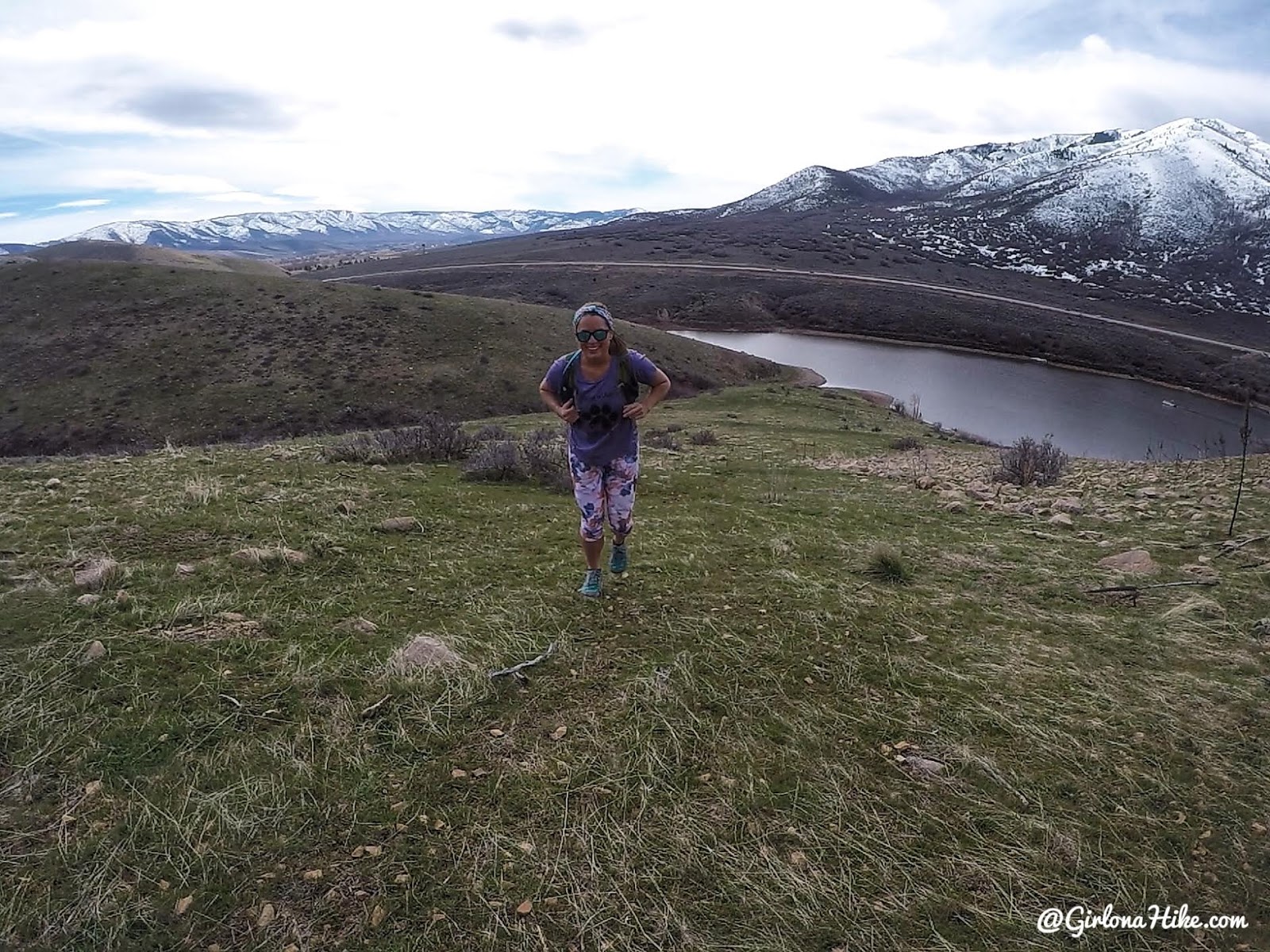 Hiking to Chair Peak, Deer Creek Reservoir