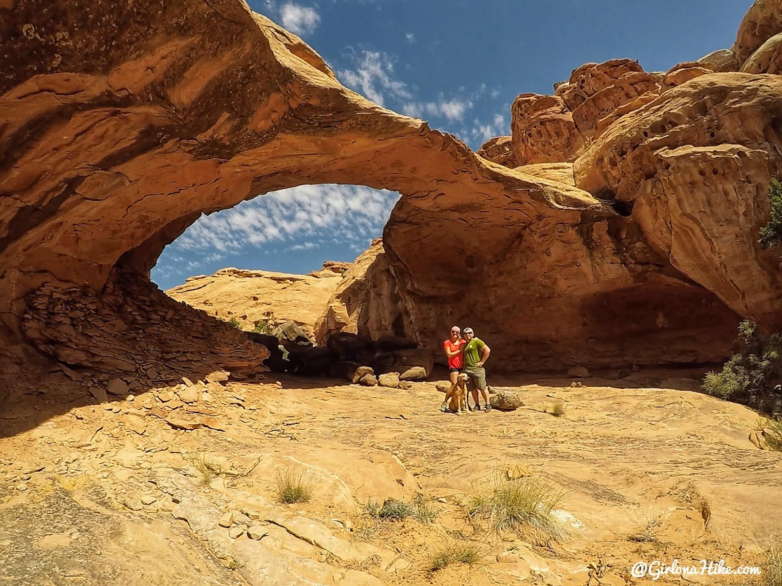 Hiking to the Hurst Natural Bridge, San Rafael Swell