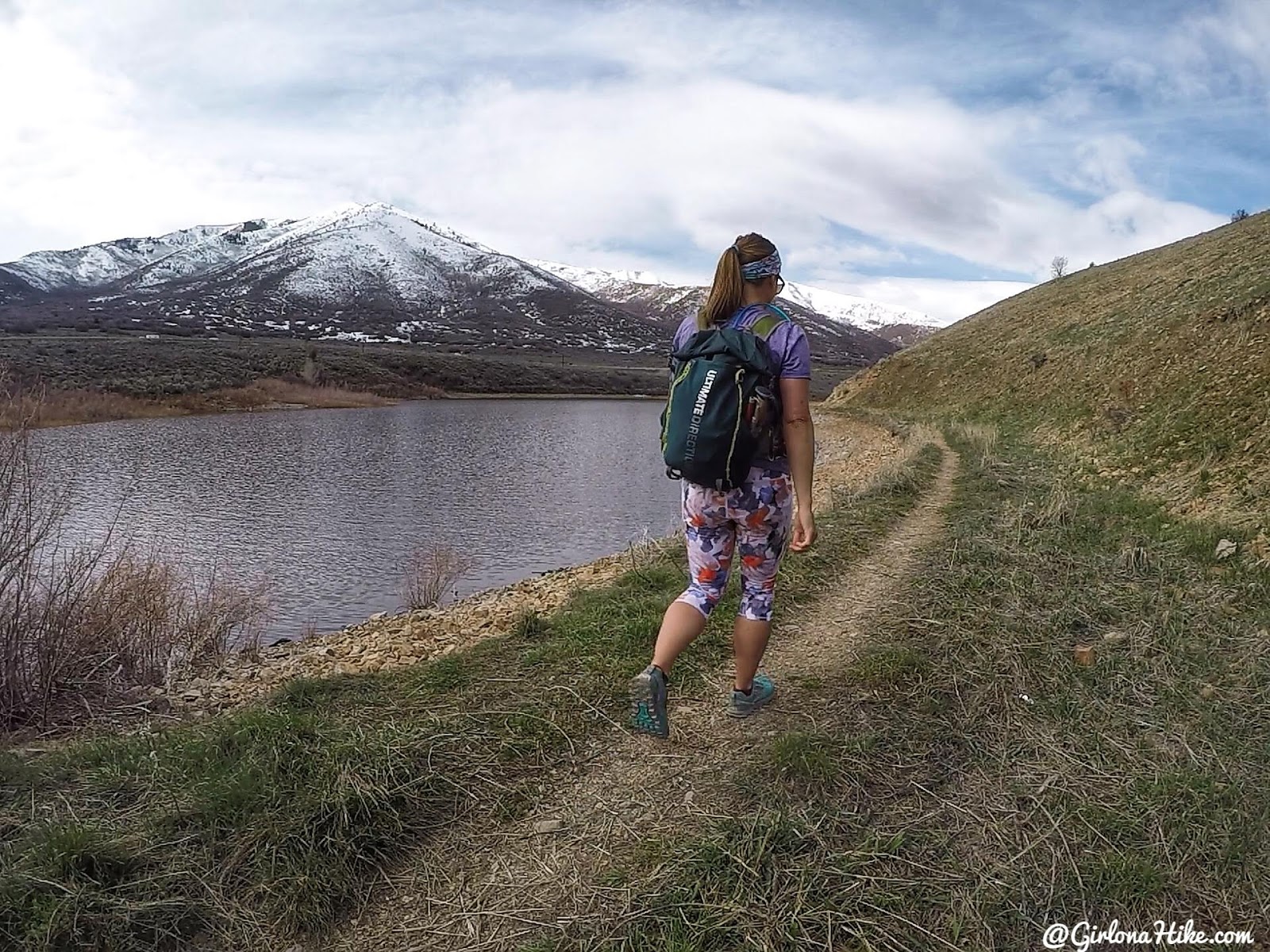 Hiking to Chair Peak, Deer Creek Reservoir