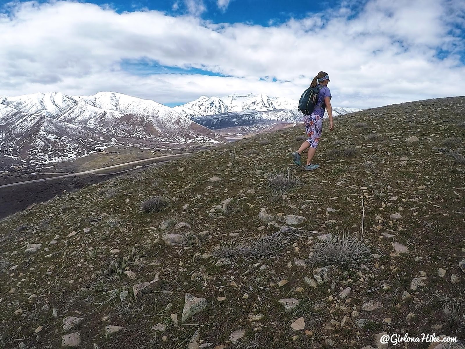 Hiking to Chair Peak, Deer Creek Reservoir