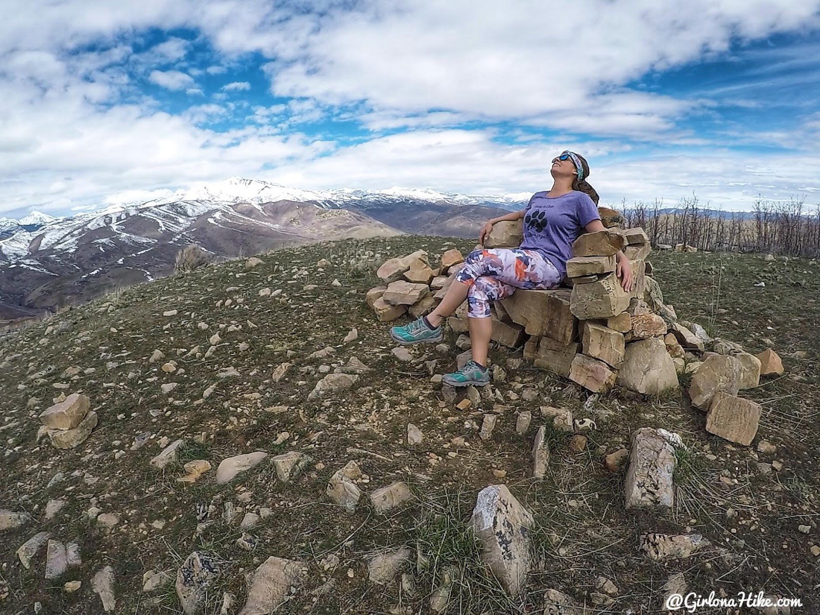 Hiking to Chair Peak, Deer Creek Reservoir