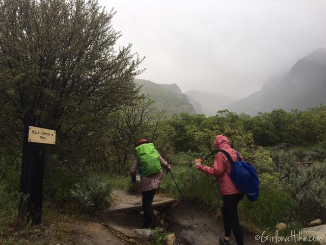 Bells Canyon Waterfall trail guide