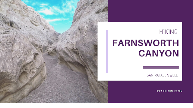 Hiking in Farnsworth Canyon, San Rafael Swell