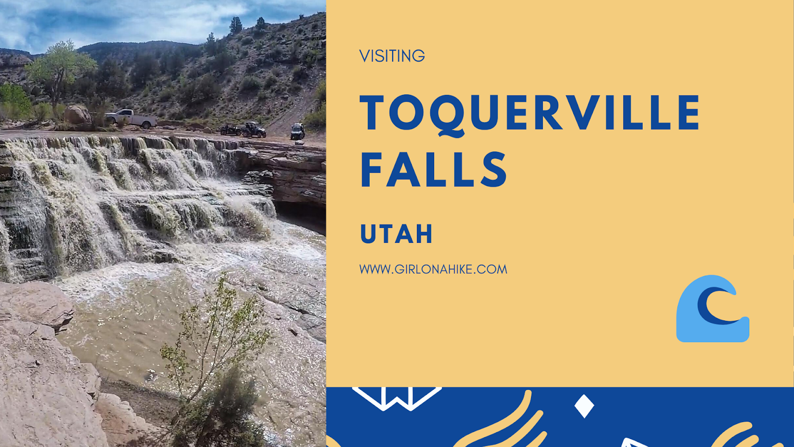 Visiting Toquerville Falls, Utah Waterfalls
