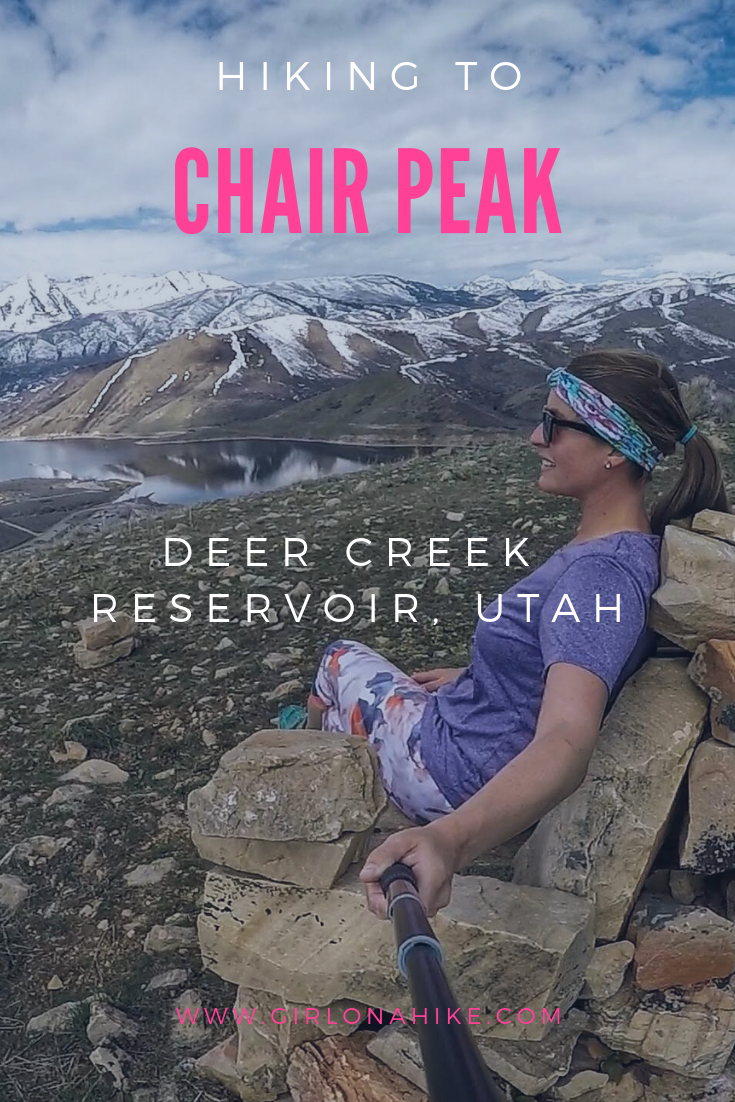 Hiking to Chair Peak, Deer Creek Reservoir