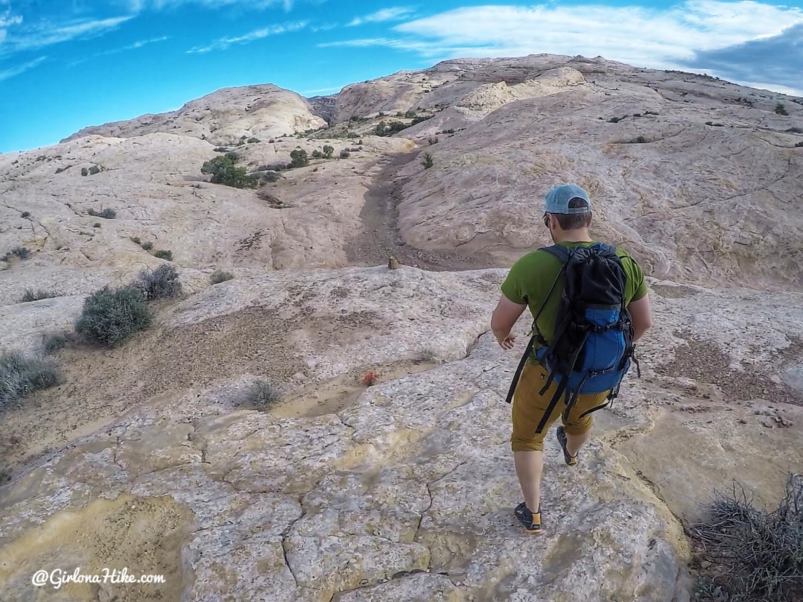 Hiking Farnsworth Canyon, San Rafael Swell