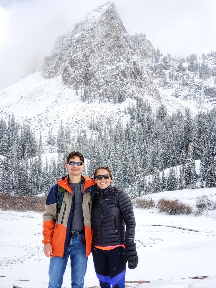 Hiking to Lake Blanche - in Winter!