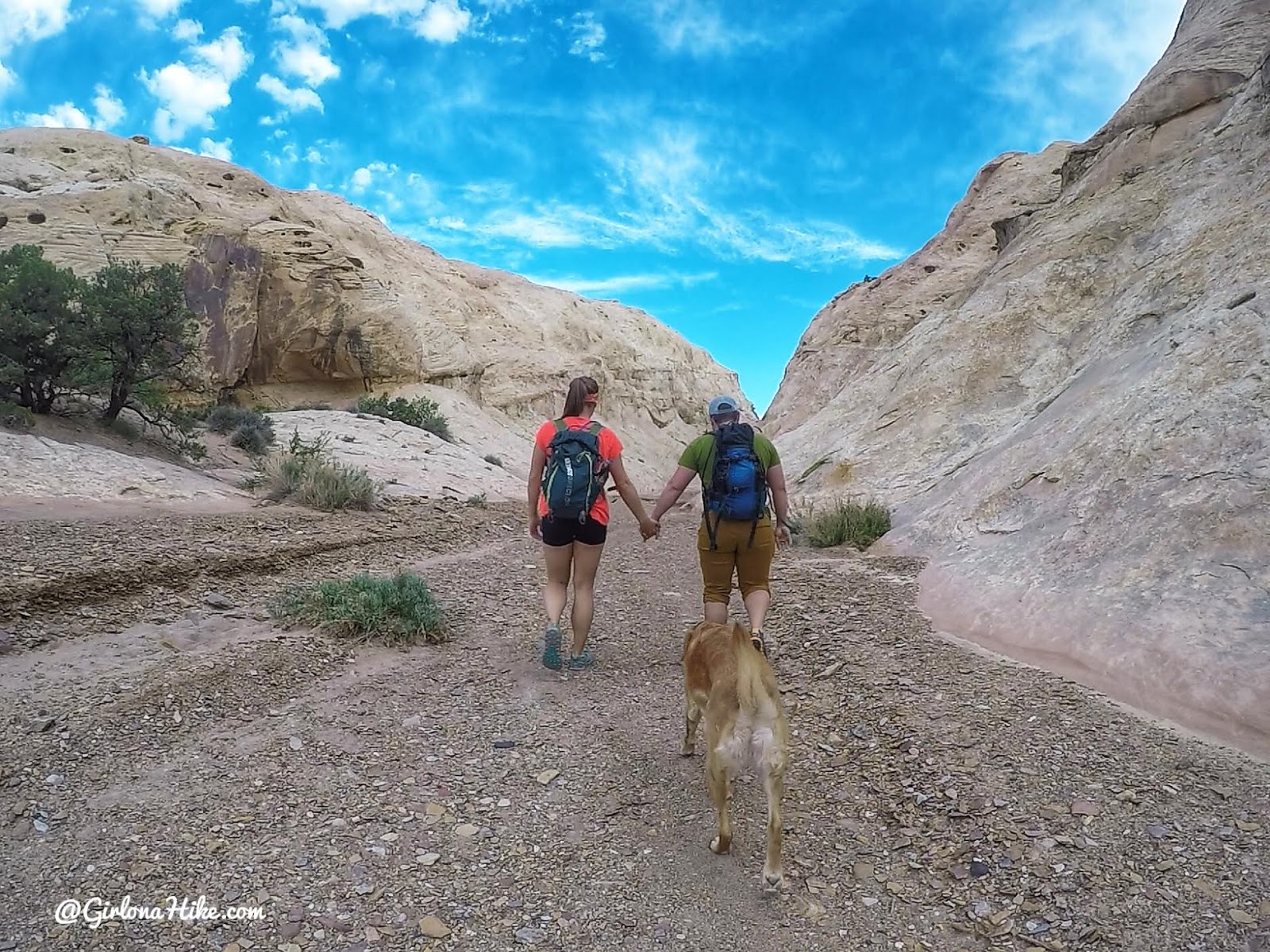 Hiking Farnsworth Canyon, San Rafael Swell