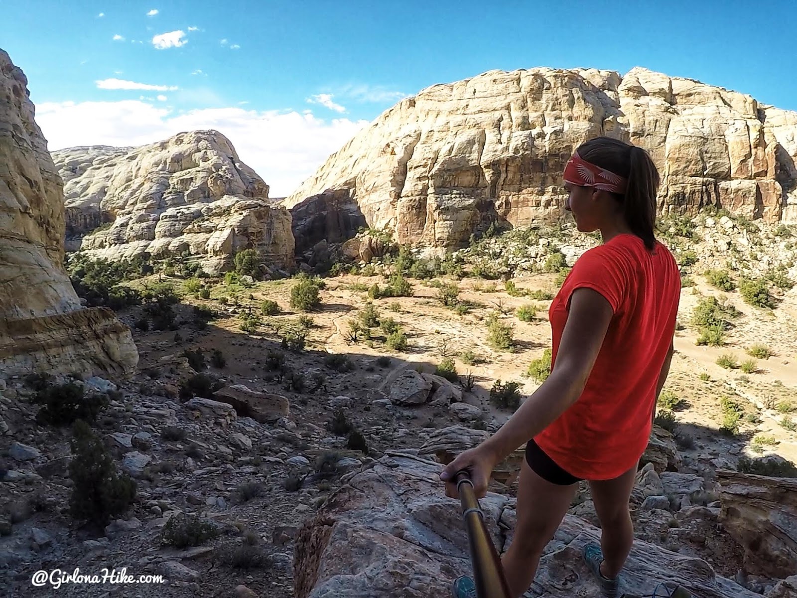 Hiking Farnsworth Canyon, San Rafael Swell