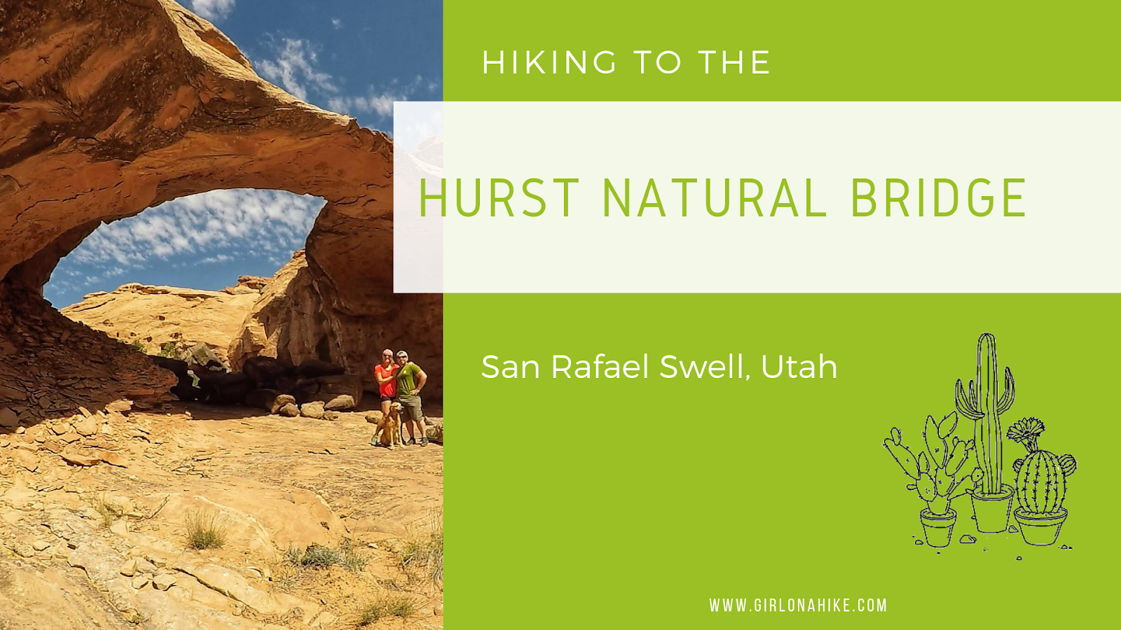 Hiking to the Hurst Natural Bridge, San Rafael Swell