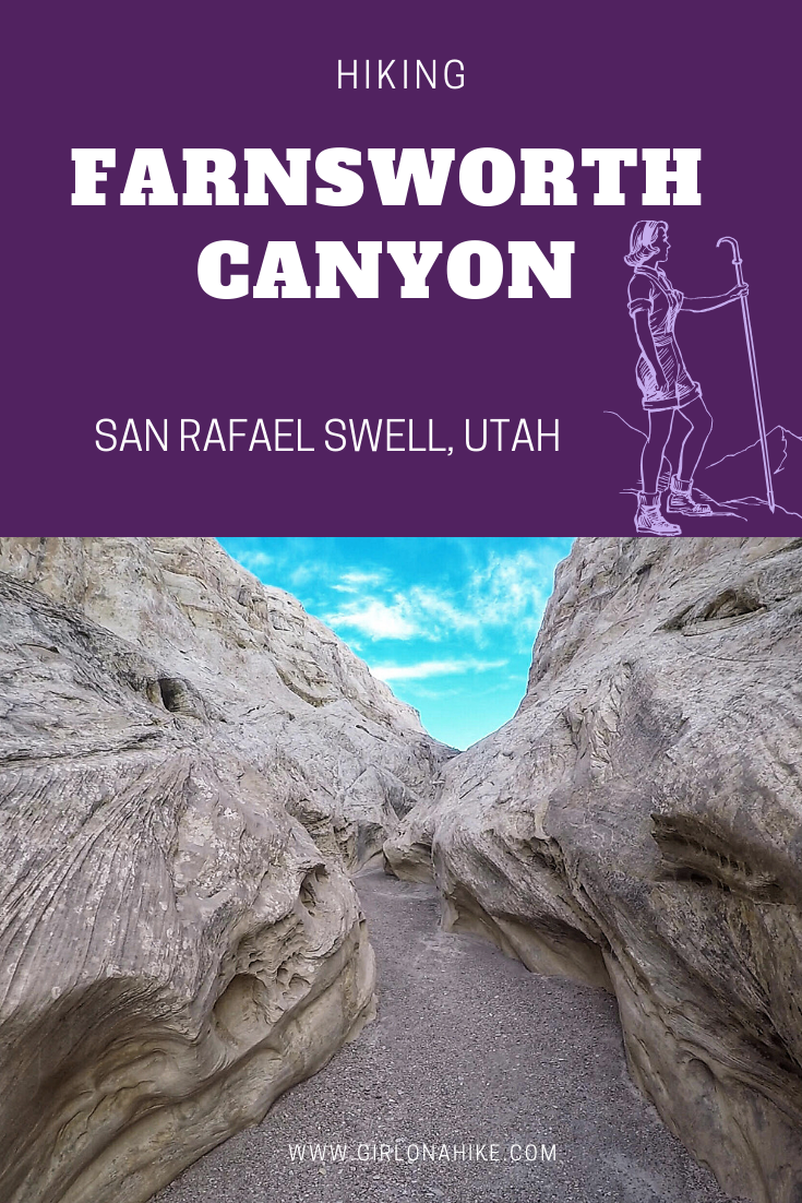 Hiking Farnsworth Canyon, San Rafael Swell