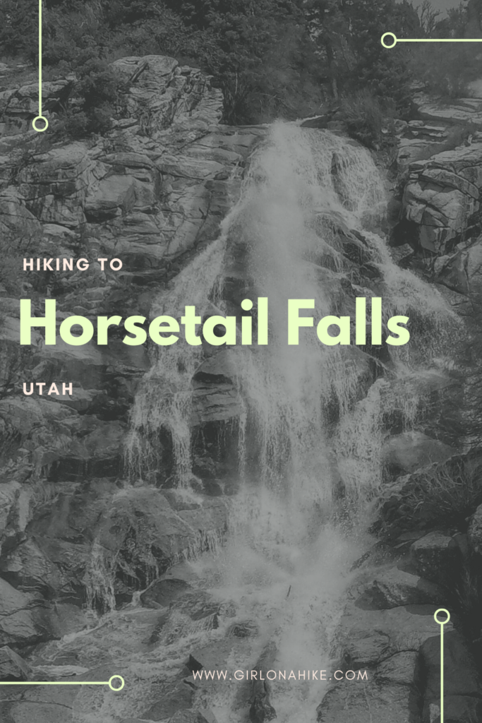 Hiking to Horsetail Falls, Utah