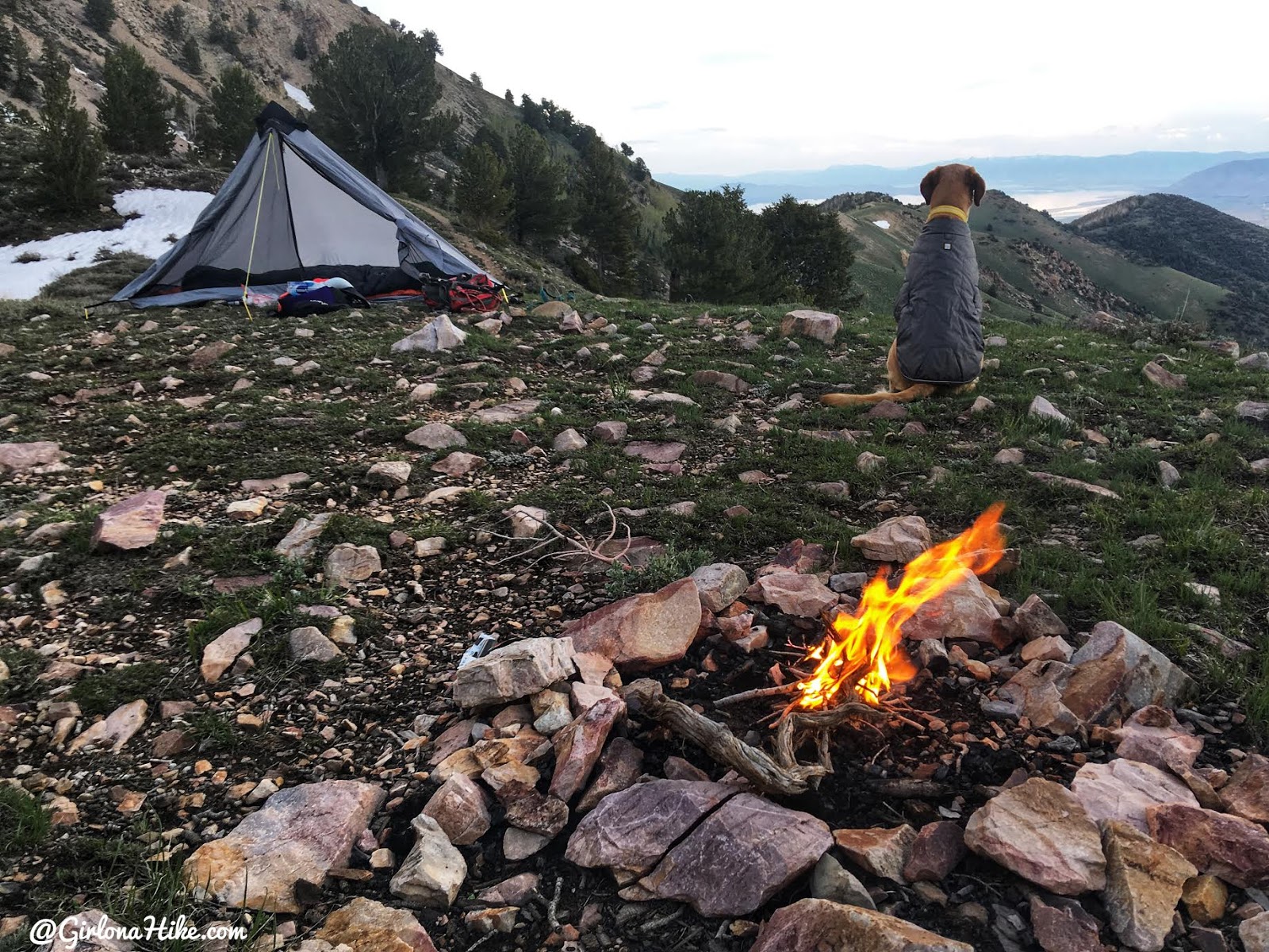 Backpacking to South Willow Lake, Desert Peak Wilderness