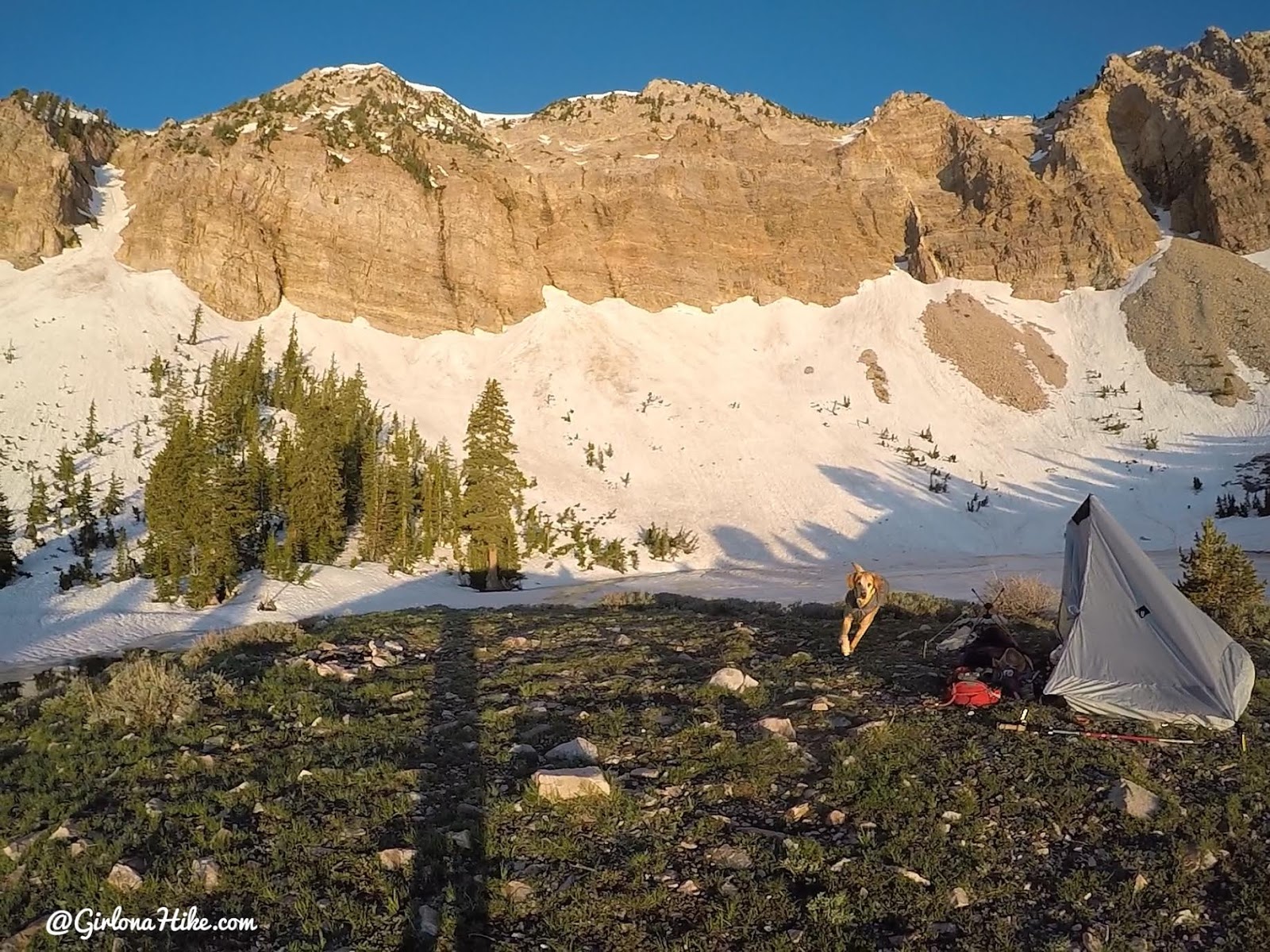 Backpacking to South Willow Lake, Desert Peak Wilderness