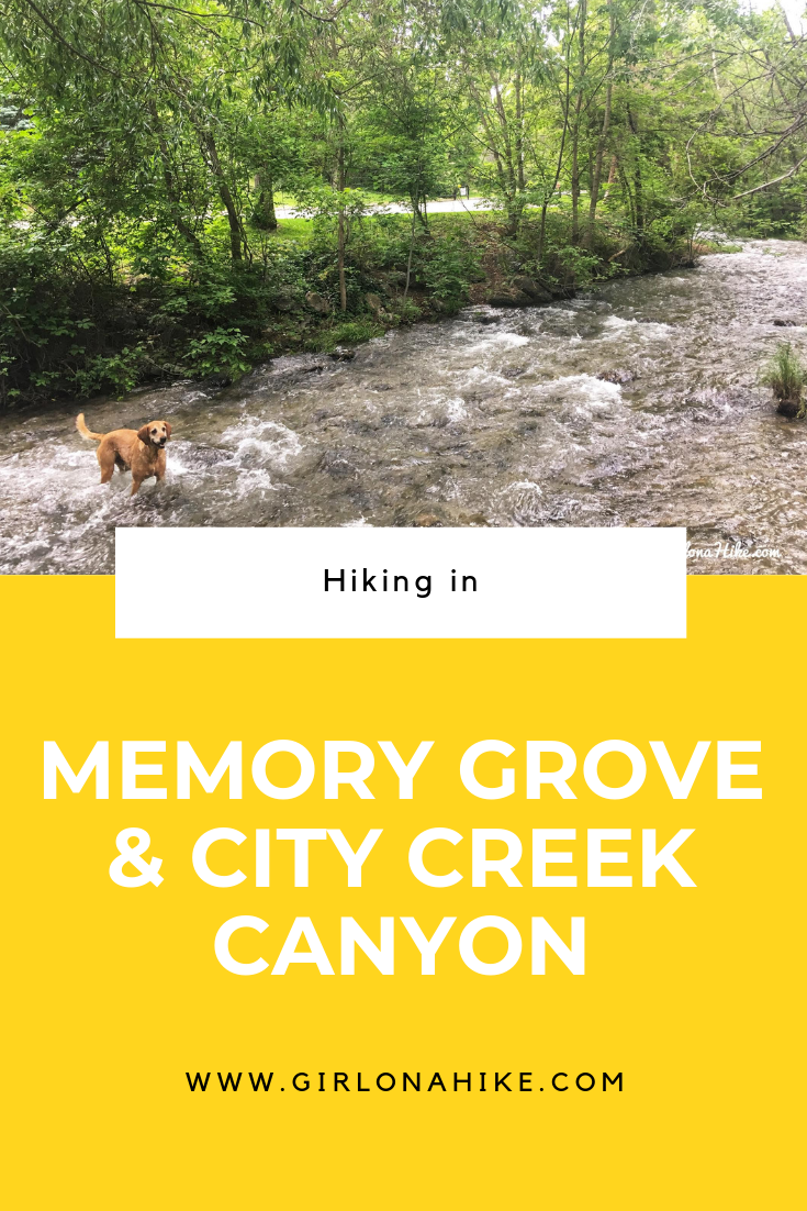 Hiking in Memory Grove Park & City Creek Canyon, Utah