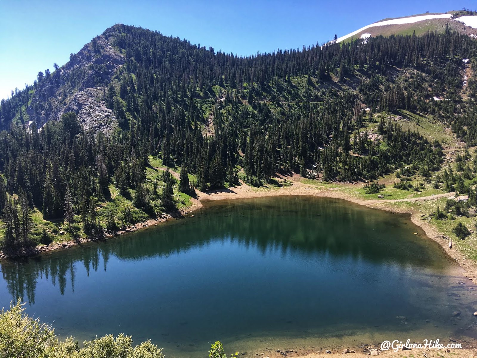 Hiking to the Smith Creek Lakes, Wasatch Mountains