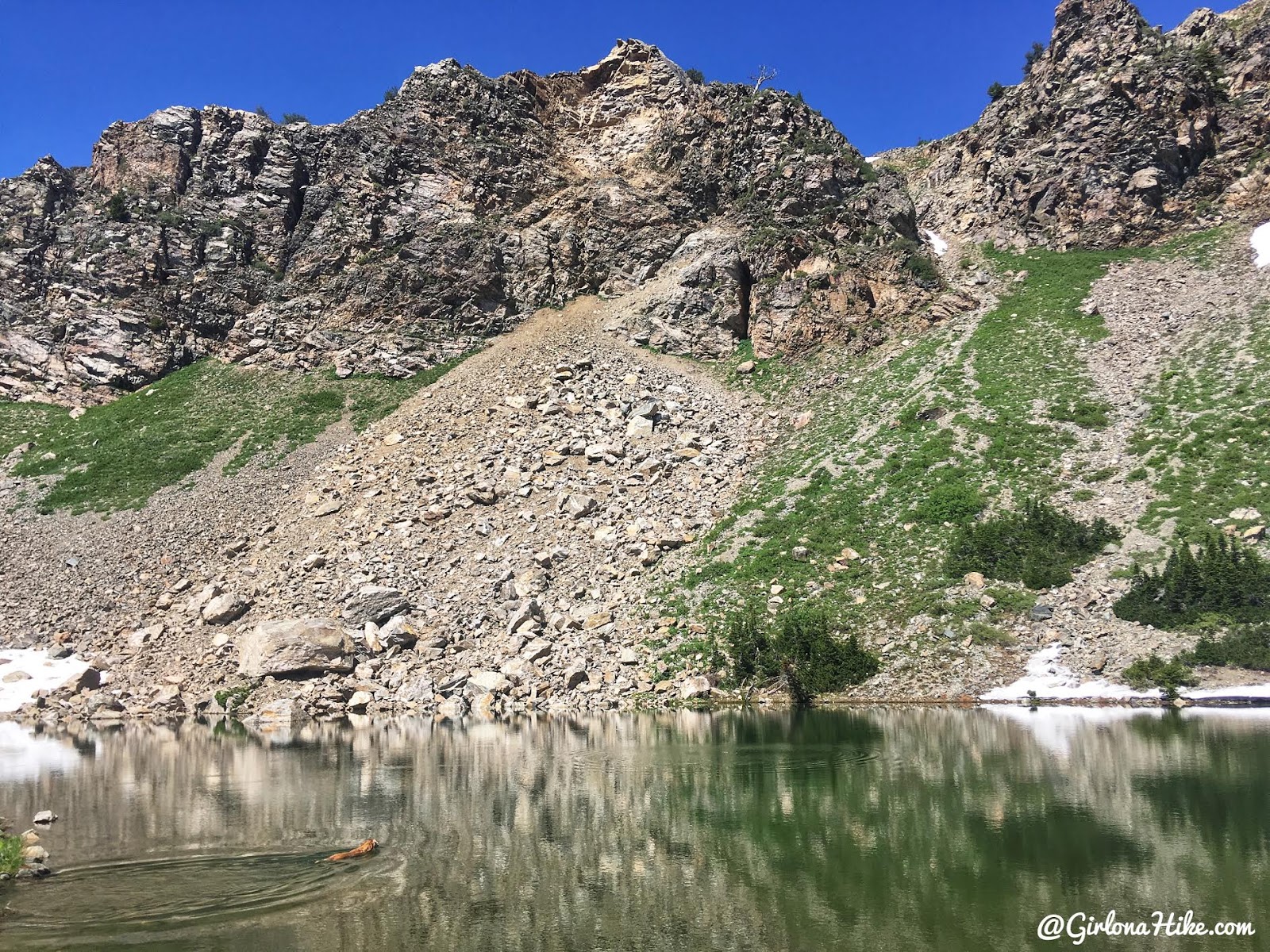 Hiking to the Smith Creek Lakes, Wasatch Mountains